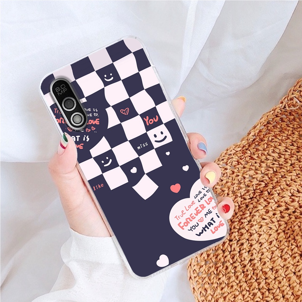 Ốp Lưng VSMART BEE 3 - LIVE  - STAR ,  In Hình &quot;Black Haeart&quot; Phong Cách Đẹp.