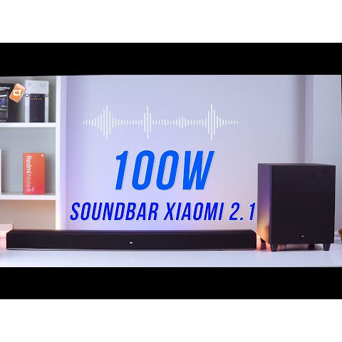 Bộ loa Sounbar 2.1 xiaomi MDZ-35-DA,-Dàn Loa 2.1 Xiaomi TV Speaker Theater Edition 100W 6.5inch Subwoofer