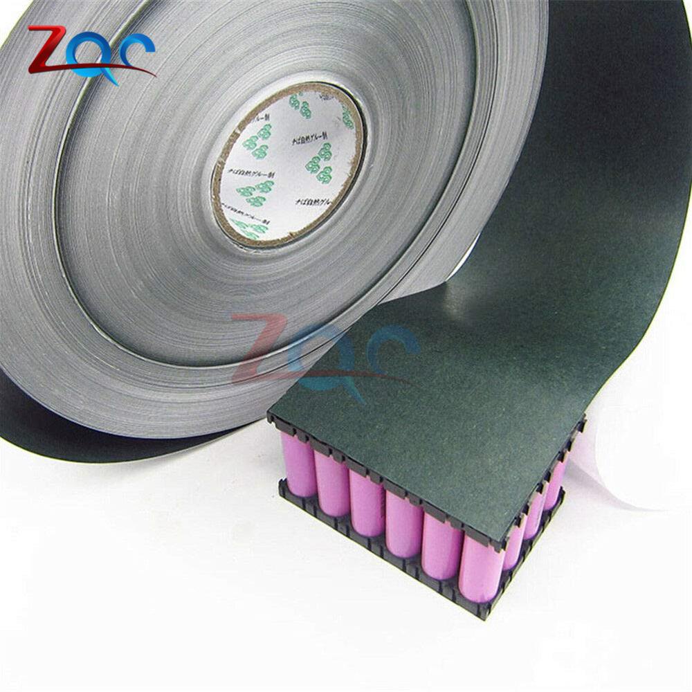 1m 120mm 18650 Battery Insulation Gasket Barley Paper Li-ion Pack Cell Insulating Glue Patch Positive Electrode Insulated Pads