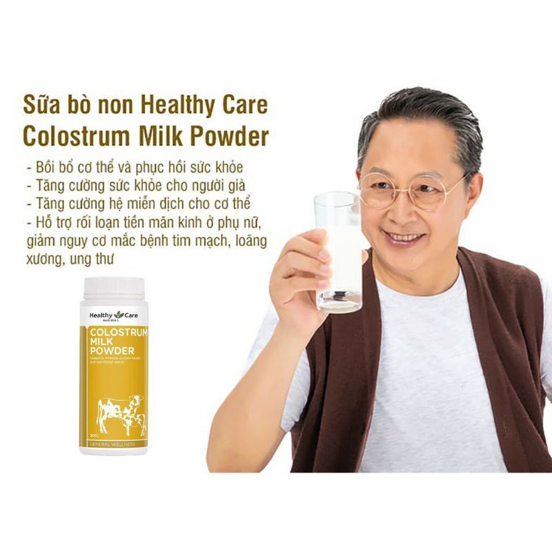 Sữa bò non colostrum healthy care 300g Úc( date t1/2024)