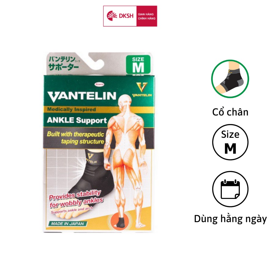 Băng Bảo Vệ Khớp Cổ Chân Vantelin Ankle Support size M