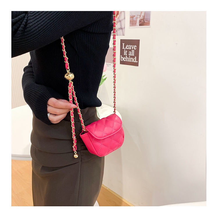 Túi Xách Mini Nữ Đeo Chéo Màu Xanh Dương - Xanh Lá - Hồng Siêu Hot Túi Mini Bé Dễ Xương - ViVi