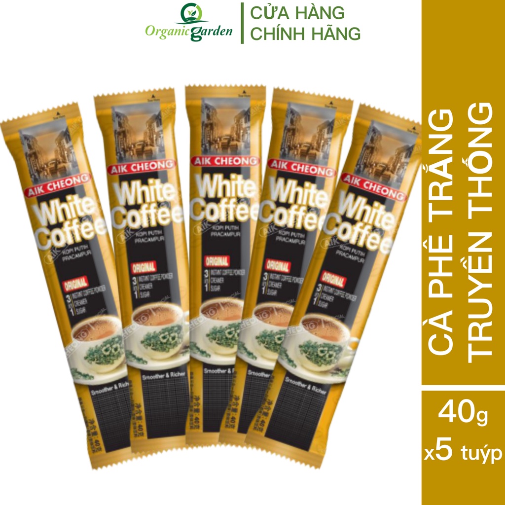Cà Phê Trắng Truyền Thống 3 Trong 1 Aik Cheong Malaysia - White Coffee