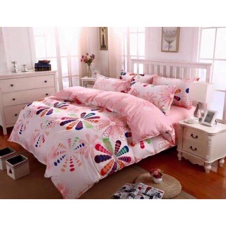 XẢ HÀNG Bộ vỏ chăn, gối, ga chun cotton poly 1,6m x 2m hoặc 1,8m x 2m