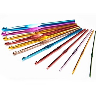 Bộ 12 móc đan thêu 2mm-8mm