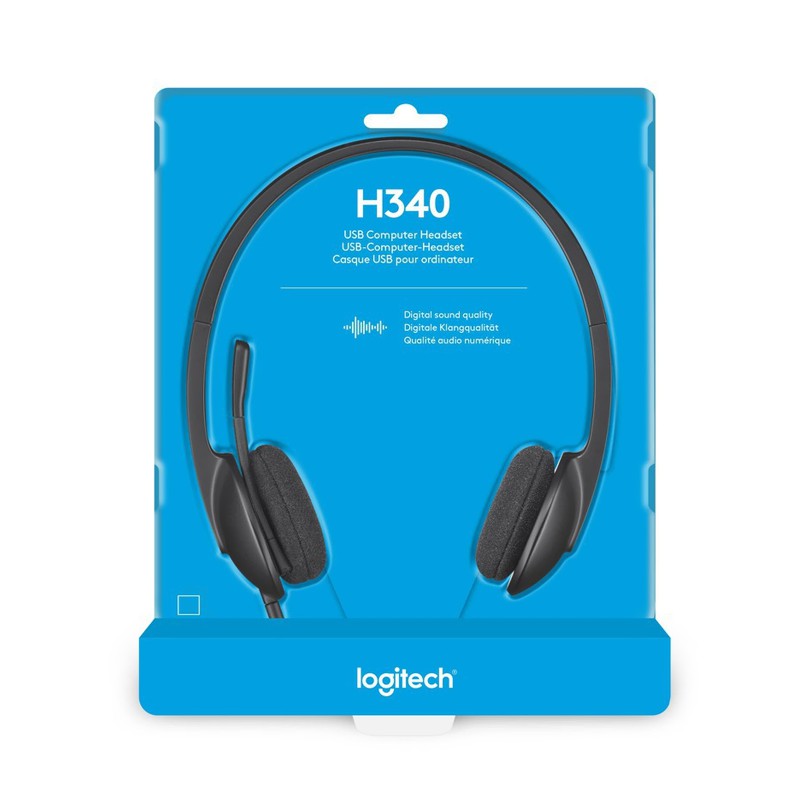 Tai nghe Logitech H340 USB-A - Hàng Chính Hãng