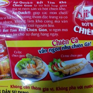 Bột Tẩm Khô Chiên Giòn Aji-Quick 42g