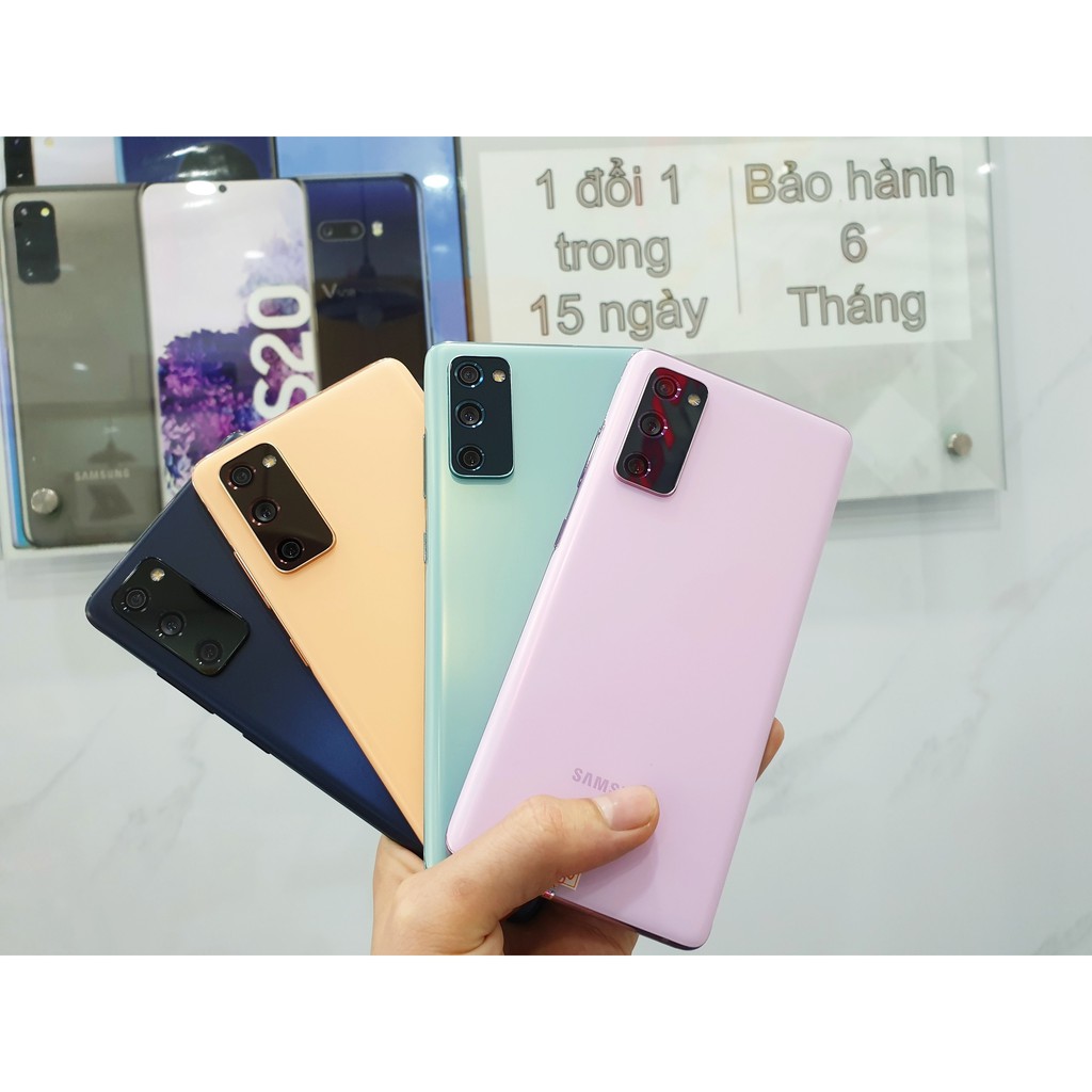 Điện thoại Samsung Galaxy S20 FE 5G 2Sim Likenew 99% | Màn hình 120Hz Chip rồng Snap 865 Pin 4500mA | mua tại Playmobile