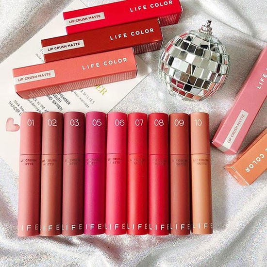 Son kem lì Its Skin Life Color Lip Crush Matte - Tặng Nước Hoa DuBai 2ml vail | BigBuy360 - bigbuy360.vn