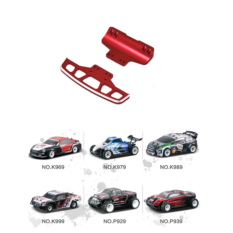 Phụ Kiện Cản Trước Và Sau Bằng Kim Loại Chuyên Dụng Cho Xe Hơi Wltoys 284131 Phụ Kiện Nâng Cấp Cho Xe Hơi Điều Khiển Từ Xa K969 K979 K989 K999 P929 P939 1 / 2