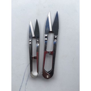 Kéo bấm chỉ inox, combo 2 kéo bấm chỉ inox, 1 lớn 1 nhỏ