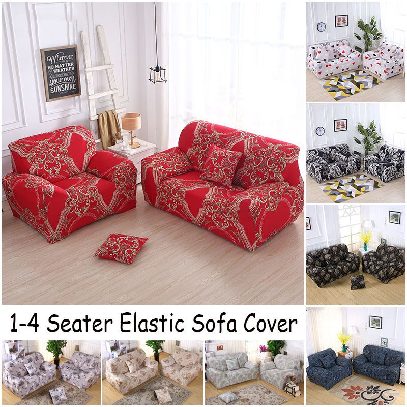 Vỏ Bọc Ghế Sofa 1-4 Co Giãn Chống Bụi