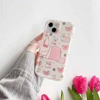 Ốp Điện Thoại tpu Mềm Hình Thỏ Dễ Thương Cho iPhone 14 14promax 11 11PROMAX 12 12PRO 12PROMAX 13 13pro 13promax 14pro