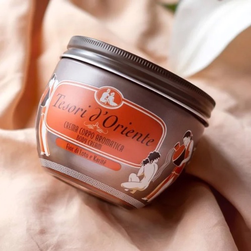 (Có tem chống giả) Kem Dưỡng Thể Tesori D' Oriente Hương Nước Hoa 300ml - Hoa Sen