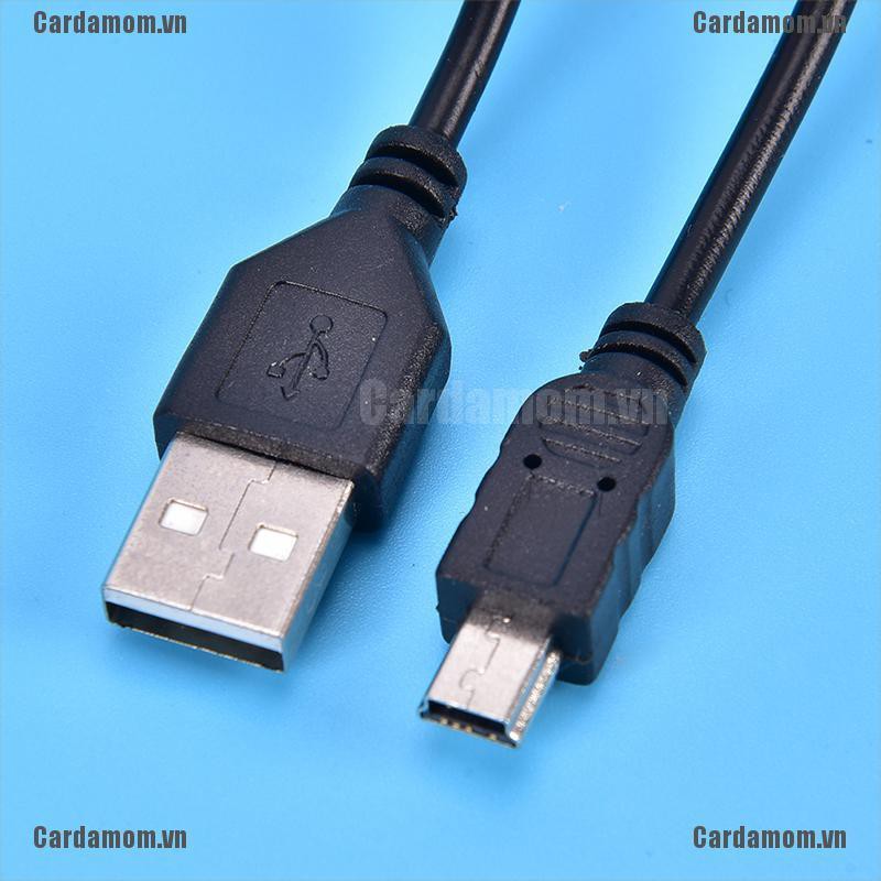 Cáp MINI USB đồng bộ dữ liệu và sạc kết nối Type A sang 5 Pin B cho điện thoại dài 1m