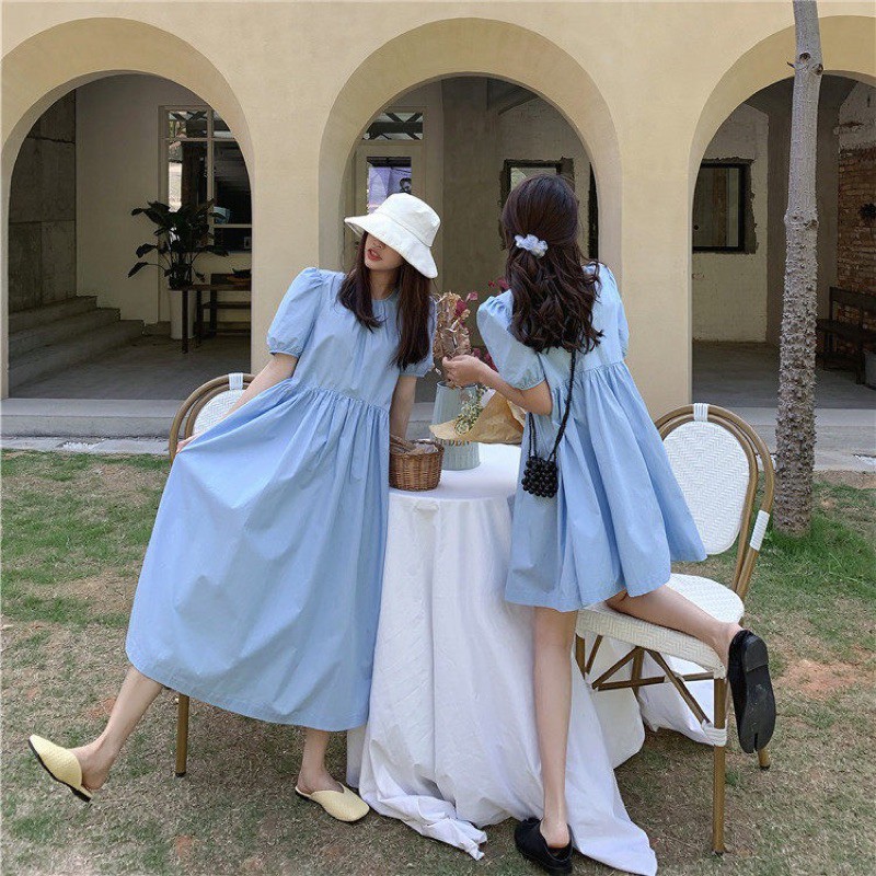 Đầm baby doll xinh style Hàn | BigBuy360 - bigbuy360.vn