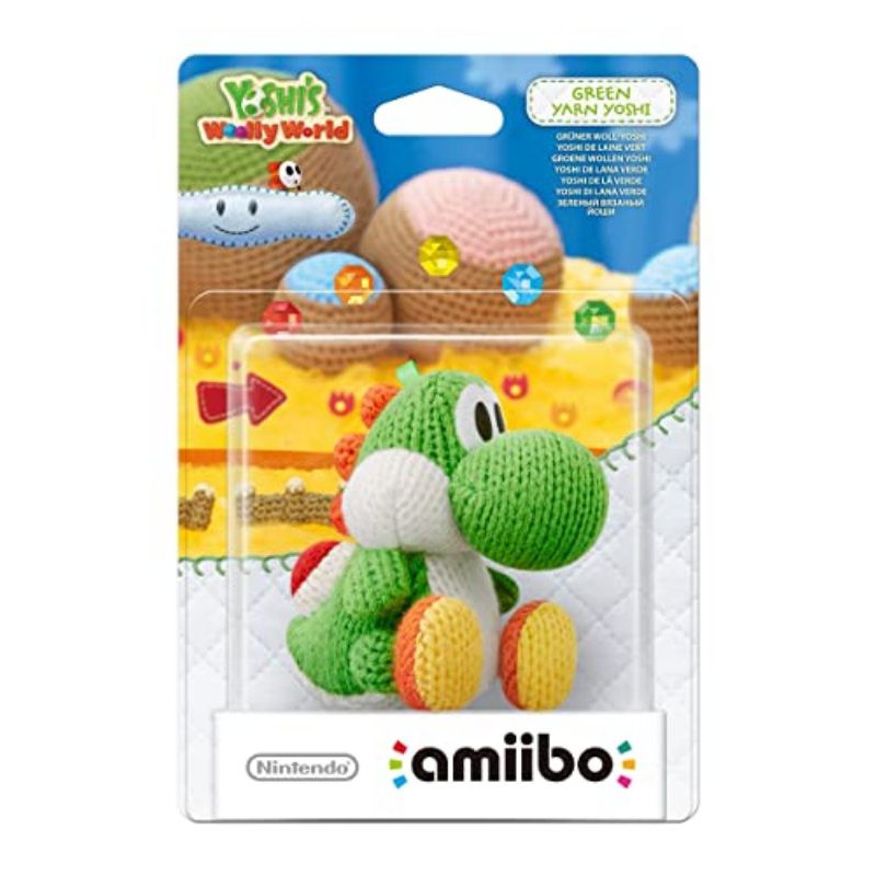 Mô hình amiibo Nintendo Yoshi Woolly world