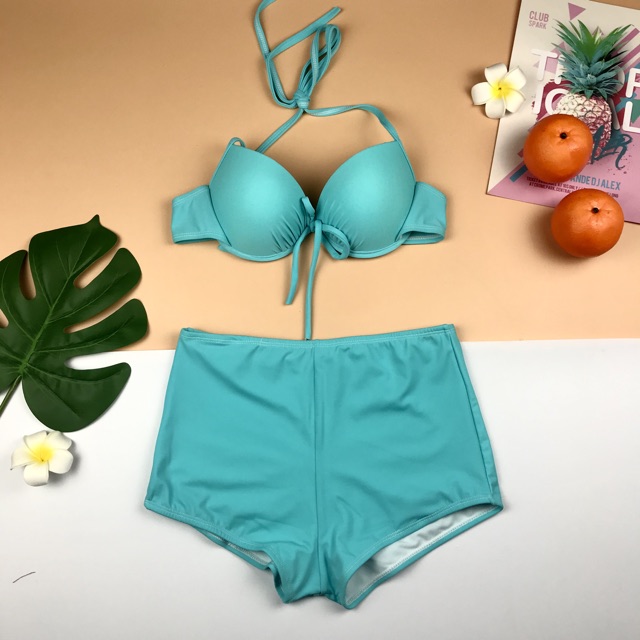Bikini 2 mảnh ❗️ FREESHIP❗️nâng ngực quần đùi kín đáo nhiều màu