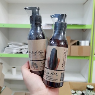 Bộ Dầu Gội, Xả Laila Spa - Thảo Mộc Hỗ Trợ Mọc Tóc