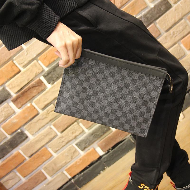 Man's briefcaseHand bag handbag 2021 fashion trend men's bag lattice leisurLy Hợp Túi Xách Tay2021Xu Hướng Thời Trang Tú | BigBuy360 - bigbuy360.vn