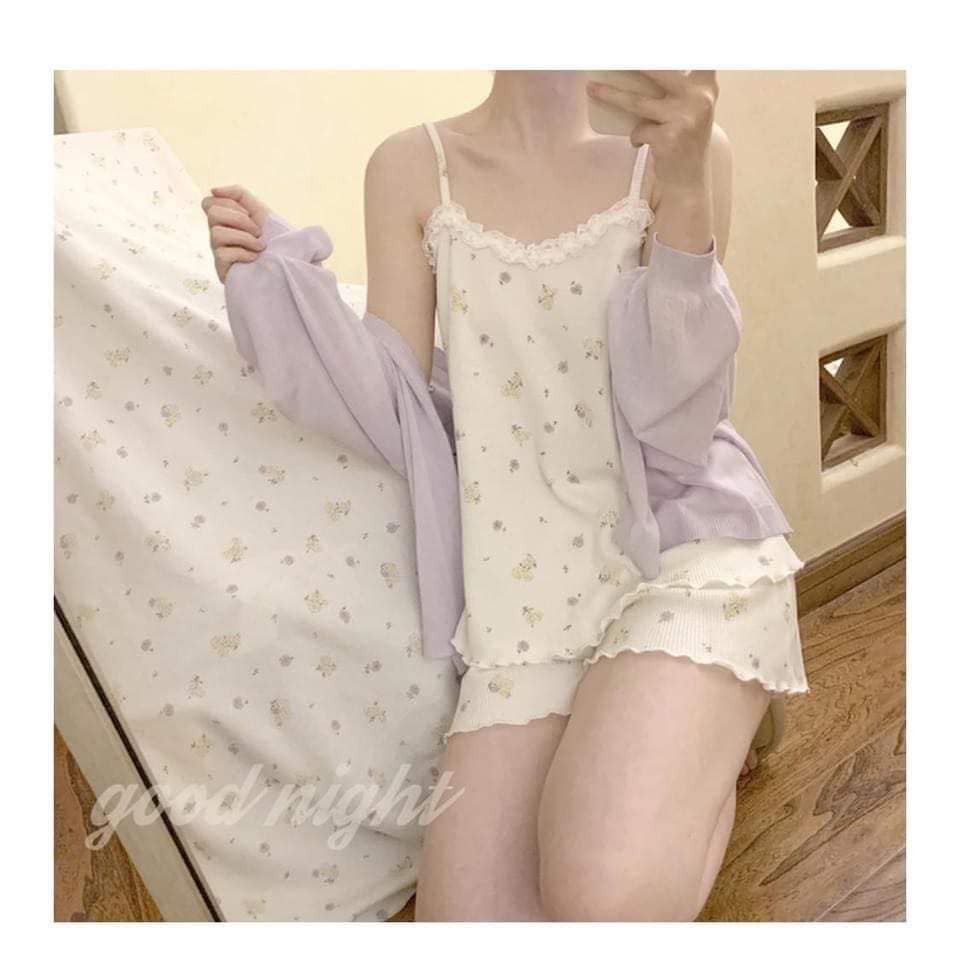 🌸 Bộ 2 Dây🌸 Bộ Len Tăm 🌸  Áo len tăm 🌸Ảnh Thật🌸 | BigBuy360 - bigbuy360.vn