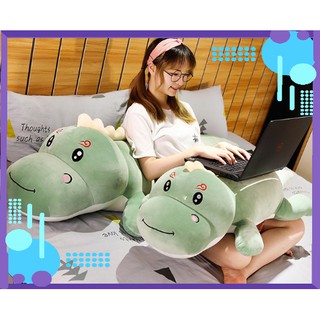 Cá Sấu Khổng Lồ Gấu bông ôm ngủ - 100% là bông gòn 3D trắng tinh khiết