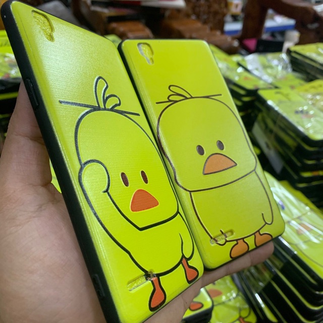 Ốp lưng Oppo F1, A35 vịt vàng