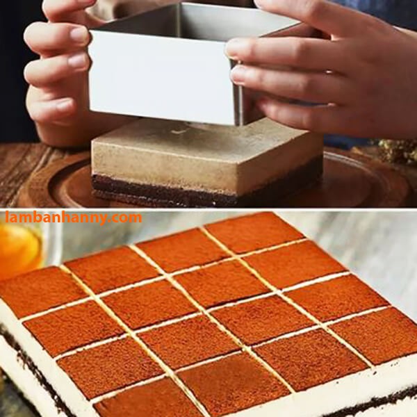 Khuôn Ring Vuông - LâmAnh - Gia Sỉ - Hàng Chất Lượng Cao-Dụng cụ làm bánh