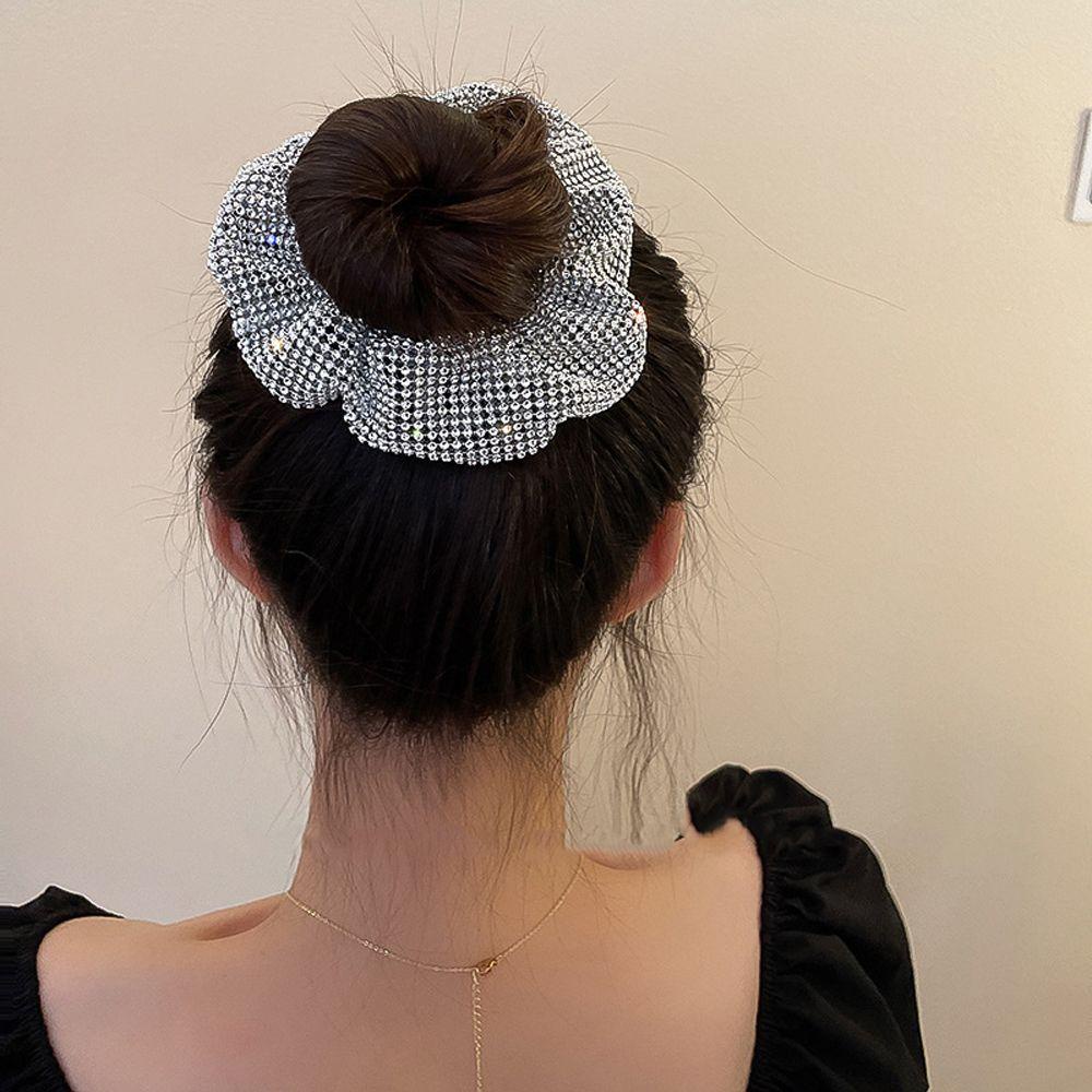 Dây Buộc Tóc Đuôi Ngựa Co Giãn Phong Cách Hàn Quốc Hợp Thời Trang Cho Nữ Giá Đỡ|Dây Cột Tóc Thiết Kế Xinh Xắn Hợp Thời Trang