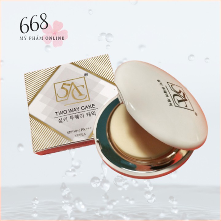 Phấn Phủ kiềm dầu che khuyết điểm trang điểm Hàn Quốc 5AC