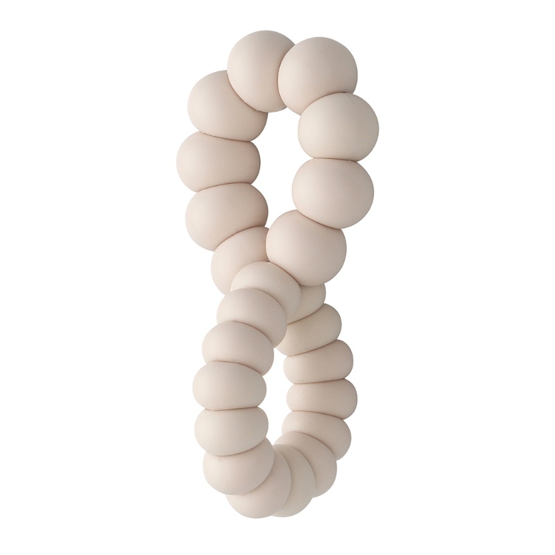 Đồ Chơi Nhai Gặm Nướu Hình Số 8 Bằng Silicon Phối Chuỗi Hạt Silicon Cấp Thực Phẩm Thời Trang Cho Bé