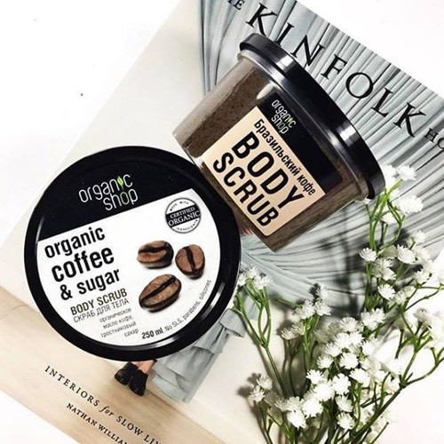 Tẩy da chết [Sạch 100%- Auth] Tẩy da chết body Organic Shop dưỡng da trắng sáng của Nga | BigBuy360 - bigbuy360.vn