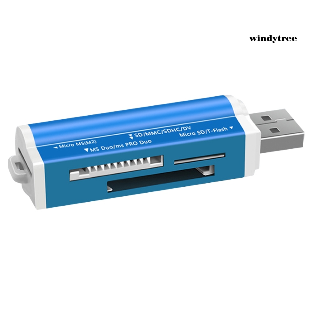 Đầu Đọc Thẻ Nhớ Usb Tf / Micro-sd / Ms / M2 4 Trong 1 Cho Máy Tính | BigBuy360 - bigbuy360.vn