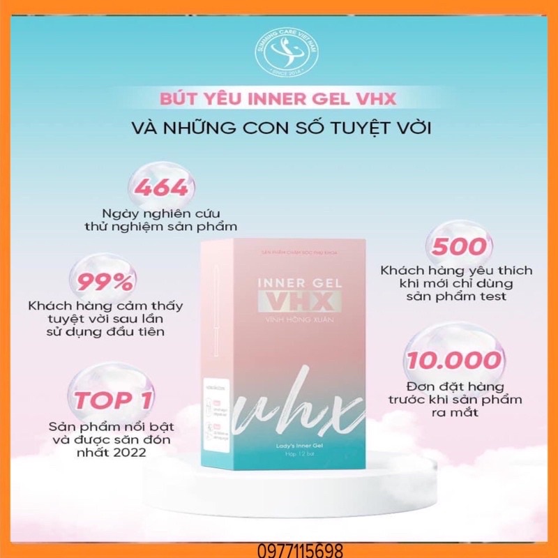 Bút yêu inner Gel VHX vịnh Hồng Xuân Slimming care đũa thần sẽ khít