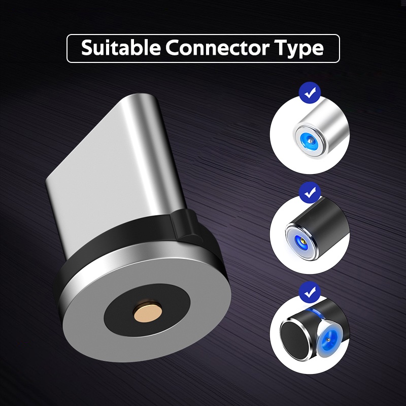 Đầu sạc nam châm micro usb type-c TBTIC thích hợp cho điện thoại IOS