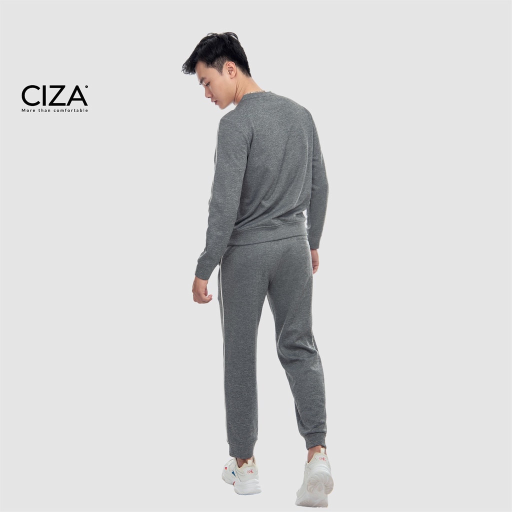 Bộ Quần Áo Nỉ Bông Nam Thể Thao Giữ Chất Dày Ấm Áp Trẻ Trung Năng Động CIZA QGDR07 và ATDR22