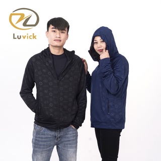 Áo chống nắng nam nữ hãng Luvick có in chữ nổi, Chất lượng bền, thoáng mát
