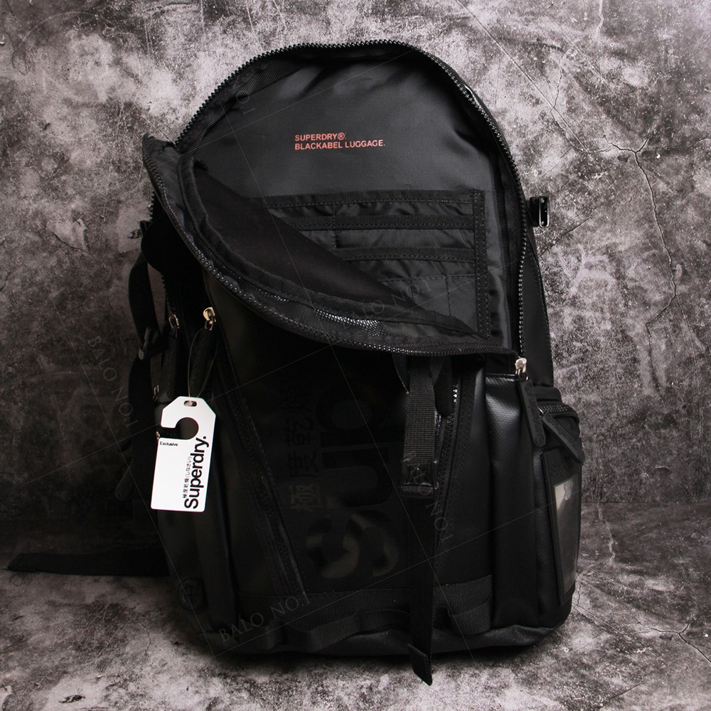 Balo Chống Thấm Nước Sup.er.dry Tarpaulin Classic Black