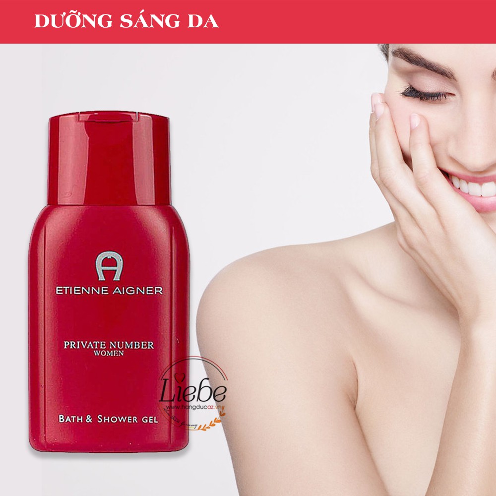 Sữa tắm nước hoa Etienne Aigner-Sữa tắm chữ A Đỏ 250ML- Hàng nội địa Đức