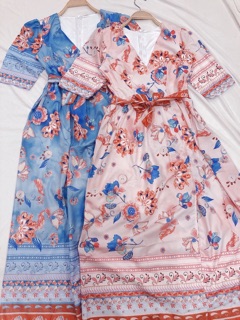 Váy maxi thổ cẩm