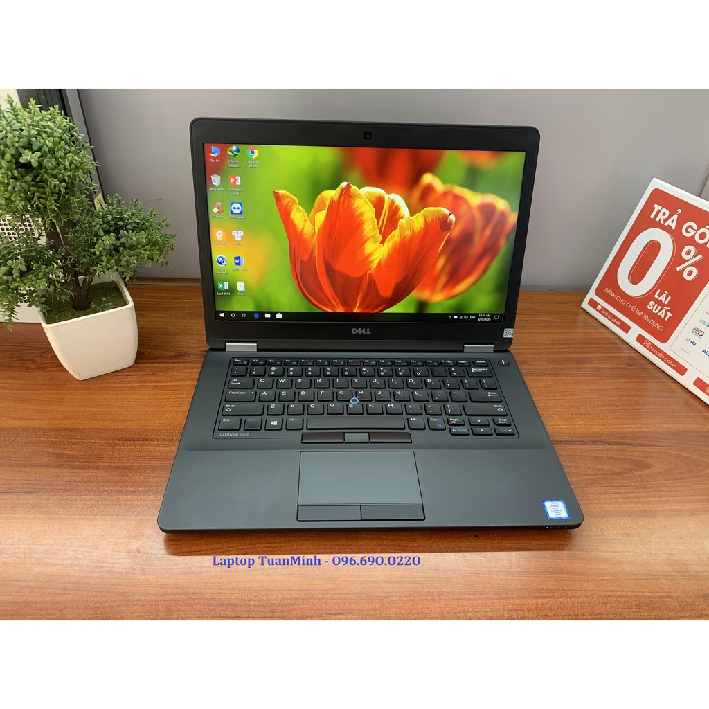 Laptop cũ DELL latitude E5470 ĐẸP ZIN KENG - i5 6300U RAM 4GB SSD 120GB - màn FULL HD nét căng