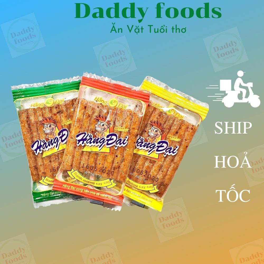 Bim bim tăm dê nướng hằng đại( gói nhỏ), combo 12 gói  vị cay, mặn, hàng mới hạn sử dụng dài