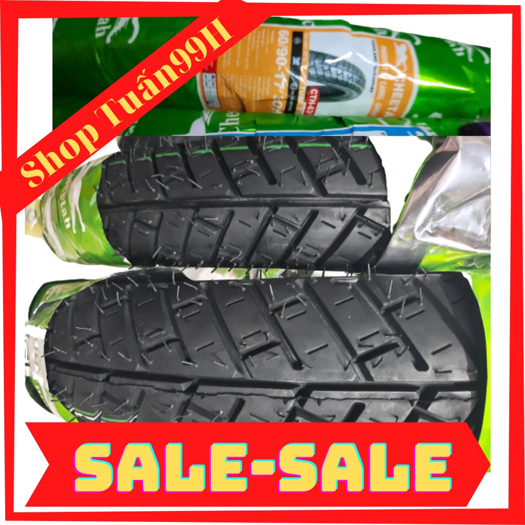 Vỏ CHEETAH loại dùng ruột gai kiểu MICHELIN các size 60/90- 70/90- 80/90-17