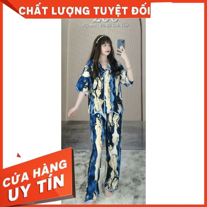 [CHẤT LƯƠNG TUYỆT VỜI] Độ Bộ, Đổ Ngủ, Đồ Mặc Nhà Cao Cấp, Lụa Latin mềm mai, thoáng mát