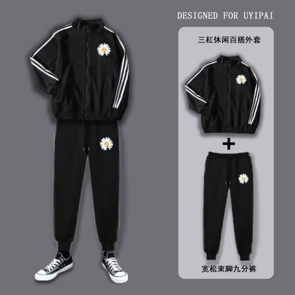 Bộ Đồ Nam Trên Có Hàng Hóa! Set Áo Thun In LOGO Và Quần Dài Thể Thao Thời Trang Năng Động Cho Nam