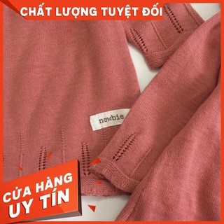 Váy len Newbie hồng/mận tím