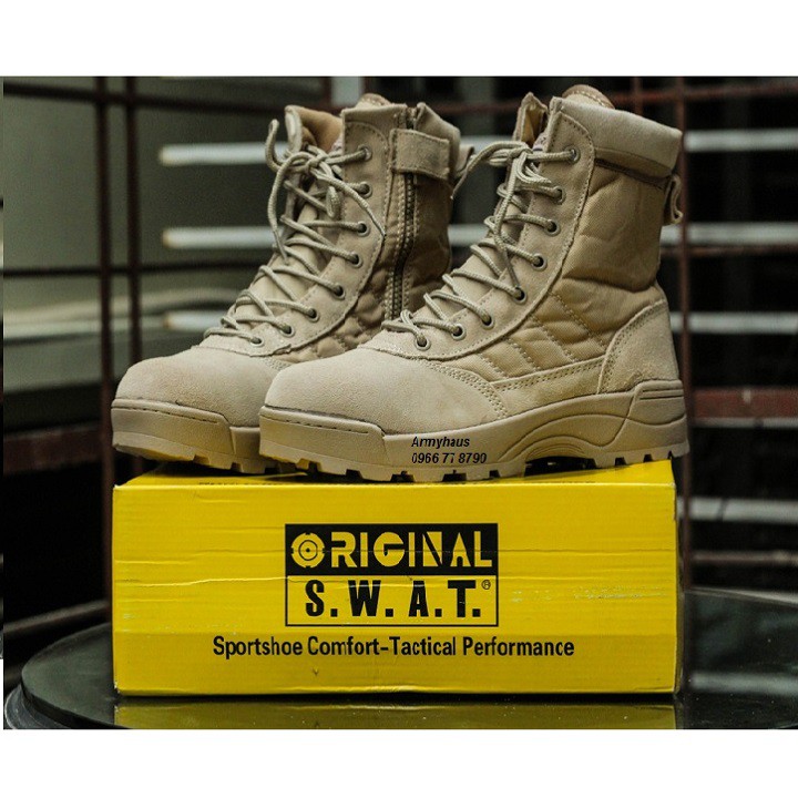 GIÀY PHƯỢT SWAT CAO CỔ ĐẶC NHIỆM MỸ