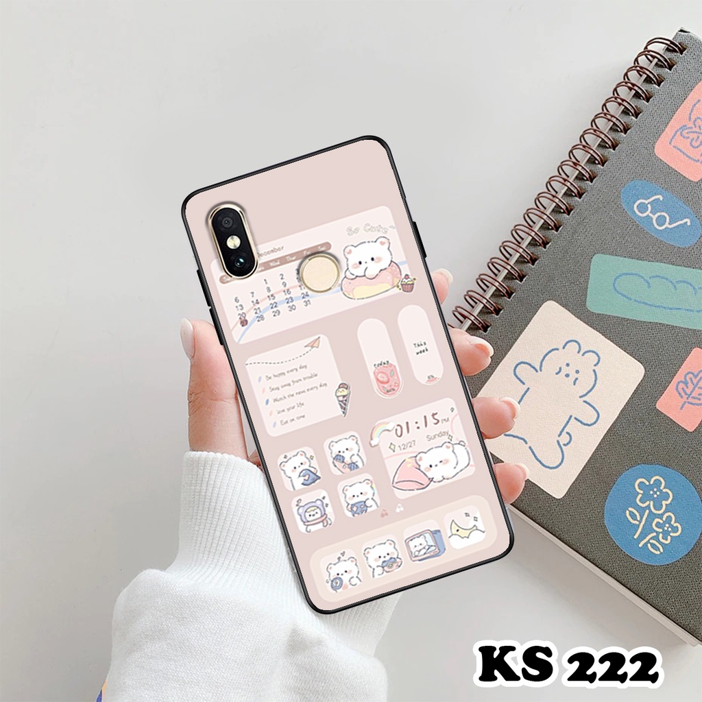 Ốp lưng Xiaomi Mi A1 - Xiaomi Mi A2 - Xiaomi Mi A2 Lite - Ốp in hình thỏ con dễ thương - Lưng nhám Viền TPU