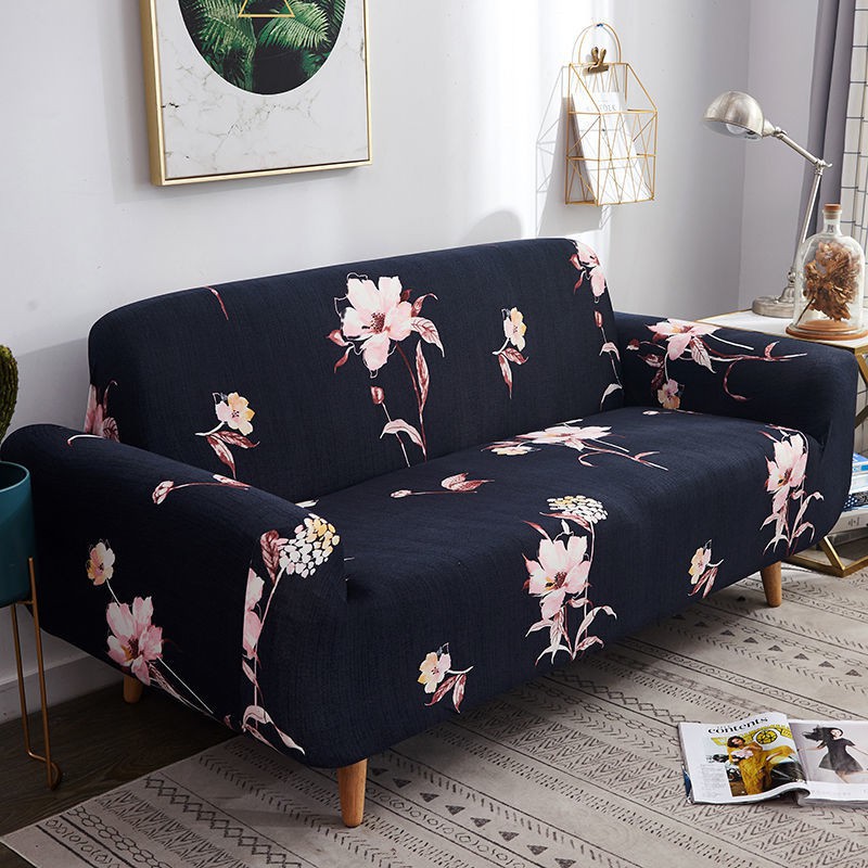 Nệm đàn hồi bọc sofa trọn gói bọc sofa phổ thông bốn mùa bọc vải da đa năng đệm sofa Bắc Âu đệm hiện đại đầy đủ