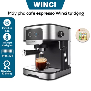 Hình ảnh Máy pha cafe cao cấp Espresso Winci, Máy pha cà phê tự động nhập khẩu từ Ý bảo hành 24 tháng (Tặng voucher 350k)